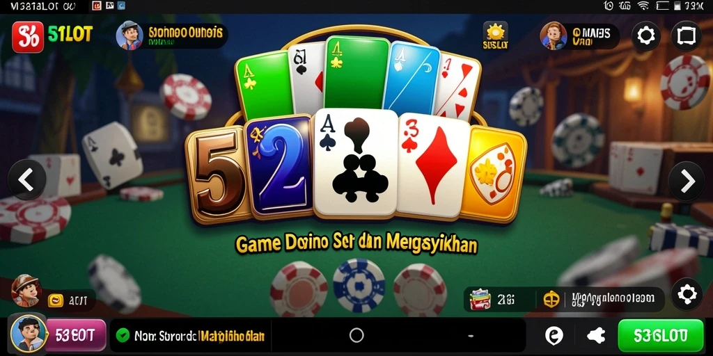 Tampilan gameplay menarik dari 531SLOT saat bermain Domino.