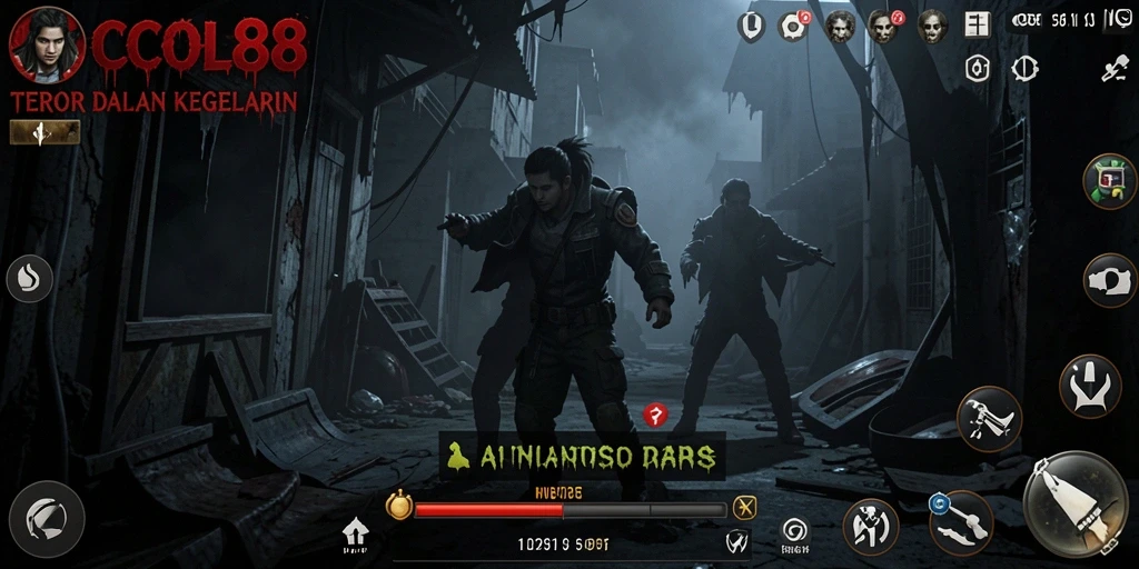 Tampilan menegangkan gameplay COCOL88 yang penuh dengan kejutan.