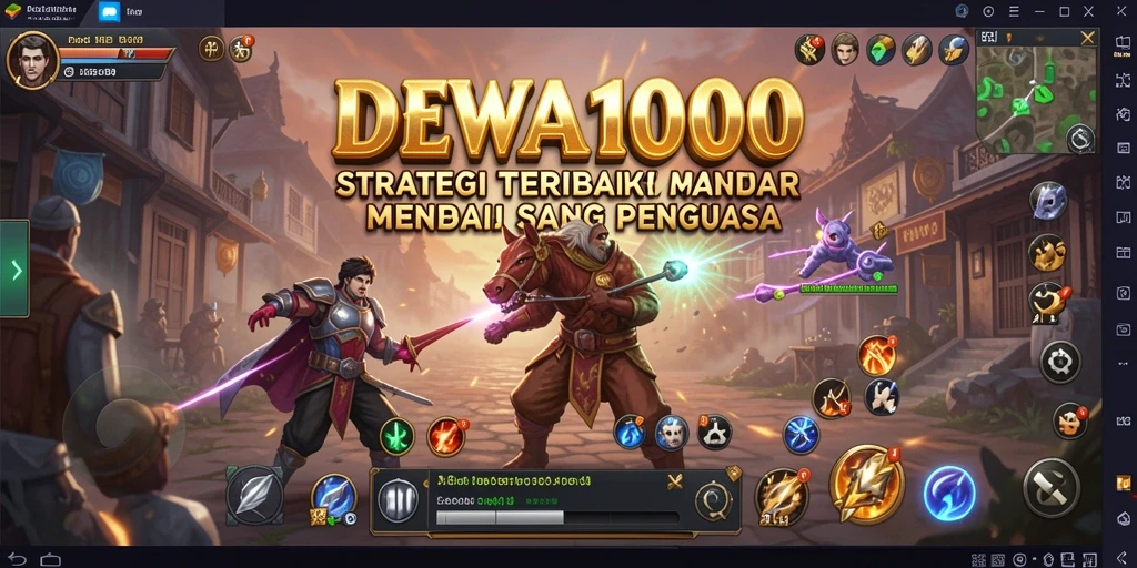 Gameplay seru DEWA1000 dengan strategi mendalam.