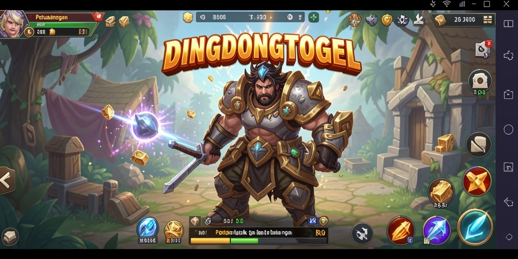 Tampilan gameplay DINGDONGTOGEL yang menarik dan penuh aksi.