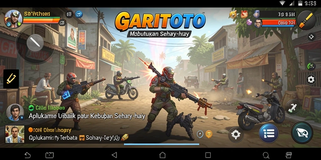 Tampilan antarmuka GARITOTO yang ramah pengguna dan fitur unggulan.