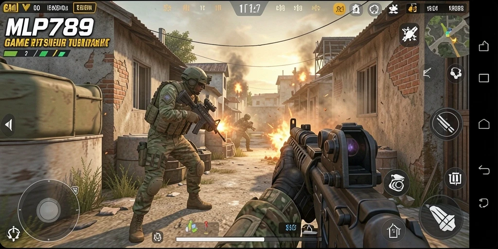 Gameplay seru dalam MVP789 dengan aksi tembak-menembak yang dinamis.