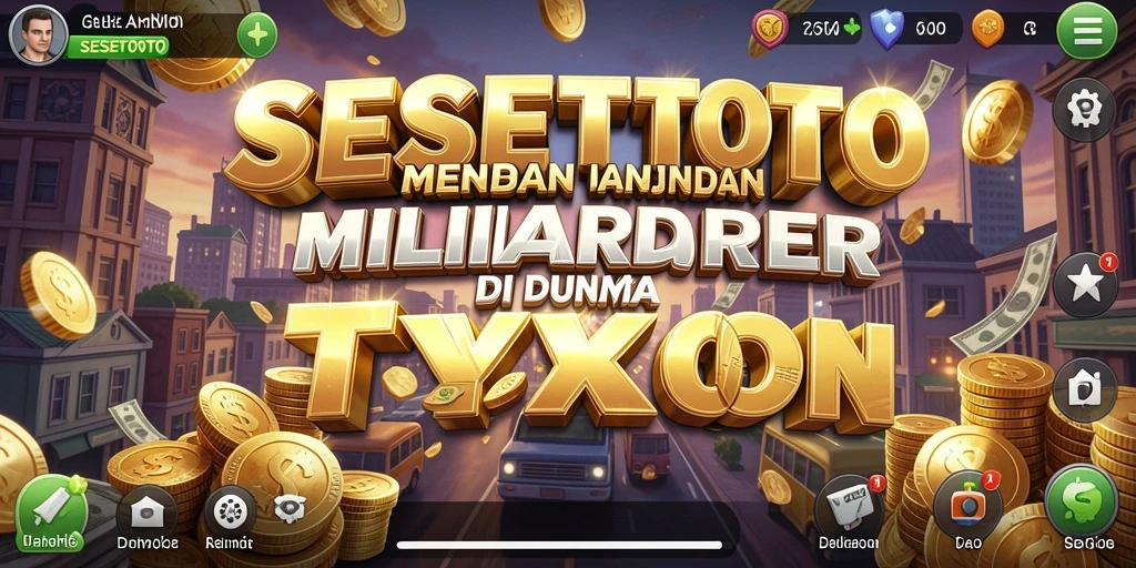 Screenshot gameplay SESETOTO menampilkan aksi manajerial yang seru.