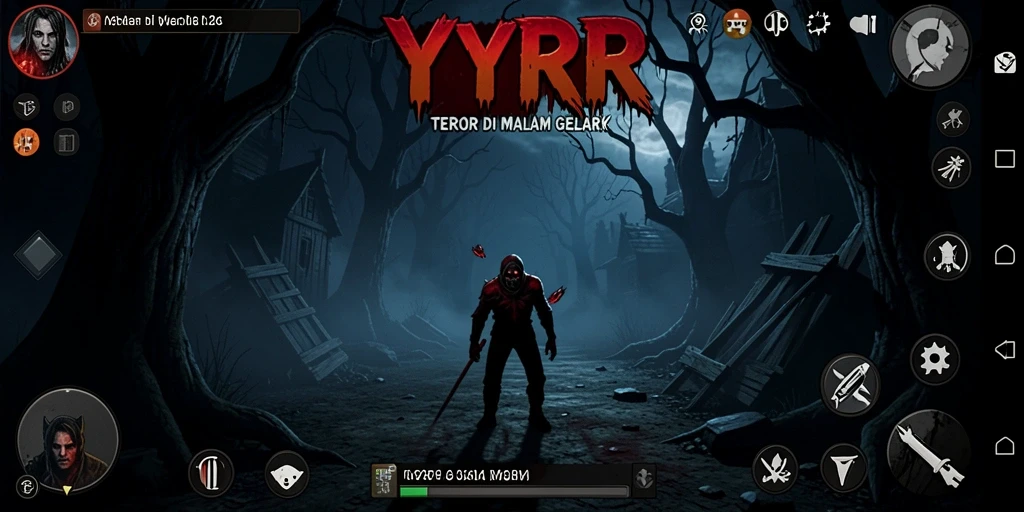 Tampilan menakutkan dari gameplay YYRR yang penuh ketegangan.
